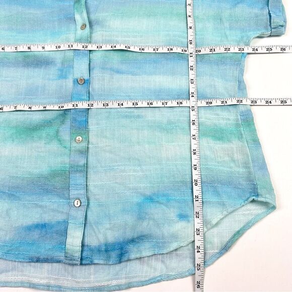 ANTHROPOLOGIE CLOTH & STONE BUTTON DOWN SHIRT SIZE XL - Picture 12 of 13